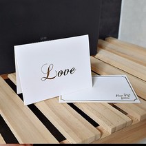 socean 손편지 메모 카드 생일 축하 엽서 봉투 세트 메세지 카드 선물 쪽지 초청장 초대장 안내장 이벤트 감동 편지, LOVE