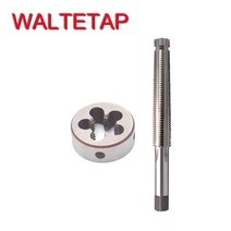 나사산 생성 공구 WALTETAP 1 오른손 사다리꼴 탭 및 다이 세트 TR 8 10 12 14 16 X1.5 X2 X3 X4 나사 T R, 05 Tr12X2