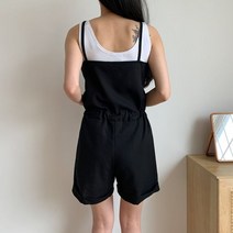 [천삼백케이] [오슈] 여름 U넥 크롭 기본 이너 탑 깔끔 나시