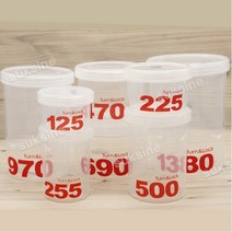 턴앤락 원형 밀폐 보관 용기 반찬통 냉장고 정리, 1ml, 08-턴앤락 밀폐용기8호(1380ml)