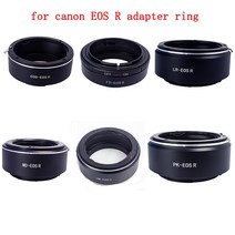 Foleto 렌즈 어댑터 링 Minolta MD FD Leica LR Pentax PK olympus OM EF 어댑터 to Canon EOS R R5 RF 미러리스 카메라, 보여진 바와 같이, MD-EOS R의 경우, 1개