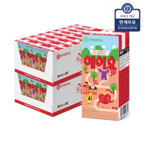 [연세우유] 에이요 사과 200mL(48팩), 상세 설명 참조, 상세 설명 참조