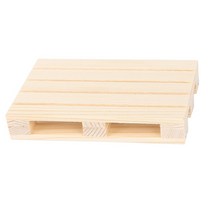 New Mini Wooden Pallet Beverage Coasters Insulation Pad Cup Coaster Pot Mat, 옵션선택, (771)Beige