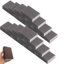 20팩 120 그릿 샌딩 스폰지 세척 및 재사용 가능한 샌딩 블록 냄비 브러시 스폰지 브러시 안경 샌딩 나무 샌딩 금속 샌딩에 적합