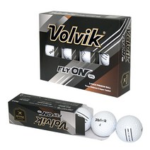 Volvik FLYON 3P피스 볼빅 골프공 12개 골프용품, 1개