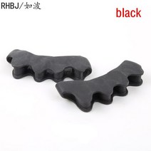 발뒷꿈치패드 실리콘 젤 2 개 엄지 교정기 Bunion 작은 발가락 보호기 분리기 외반증 손가락 교정기 발 관, 09 09 2pcs black