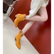[바넷] 스포니아 스웨이드 웨스턴 부츠