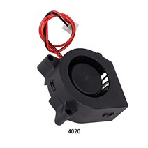 3010/4010/4020/5015 냉각 터보 팬 2Pin Brushless 5V 12V 24V 3D 프린터 부품 압출기 DC 쿨러 송풍기 플라, 03 4020_03 24V