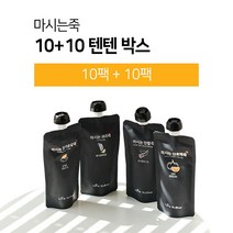두손푸드 마시는죽 텐텐박스 10+10 짜먹는죽 간편한 아침식사대용 모닝죽 환자 영양죽 다이어트죽, 귀리10개, 타락10개