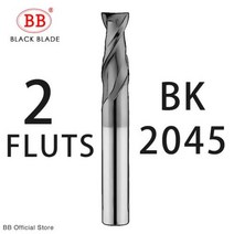 무선 유심 라우터 와이파이 공유기 BB CNC 카바이드 플랫 엔드 밀 텅스텐 커터 2 4 플루트 금속 강철 가공 공구 키 페이스 스퀘어 라우터 비트 6 8 12 생크 HRC55밀링, 12x12x30x75+2F-BK2045