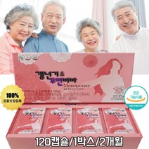 여성갱년기 영양제 생리통 감마리놀렌산 비타민 경희 120캡슐1박스 감마놀렌산 폐경기 보조제 회화나무열매 에스트로겐 GLA 오일 혈행 콜레스테롤 피부상태 개선 PMS 20대 40대 50대 여자 여성 엄마 생일 생신 선물