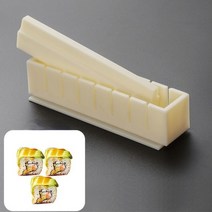 김밥 메이커 Onigiri 김밥말이기 세트 주방 금형 스시 초밥 가정용, 02.정사각형