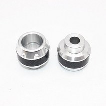 오토바이 충돌 보호 휠 패드 모토크로스 타이어 프레임 슬라이더 다채로운 모토 장비 액세서리 2PCs, 2Pcs Silver