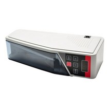 화폐 지폐 계수기 돈세는기계 돈기계 돈세는 카운터 개수기 현금세는기계 현찰 휴대용 위조지폐, 빨간색, 우리를