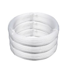 휴대용조명 5M/10M ptfe은 도금 된 철사 10AWG - 26AWG 고순도 OFC 전자 HiFi 오디오 스피커 헤드폰 DIY 신호 구리 케이블, [12] 10AWG (6.0mm2), [08] Clear, [02] 10M