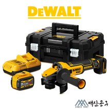 디월트 20V 충전 FLEXVOLT 그라인더 DCG409N NT X1 베어툴 세트 60V, DCG409NT(케이스 포함)