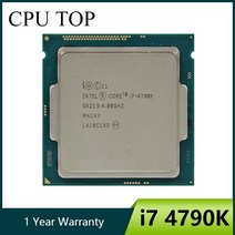 Intel Core i7 4790K 4.0GHz 쿼드 코어 8MB 캐시 HD 그래픽 4600 TDP 88W 데스크탑 LGA 1150 CPU 프로세서