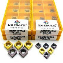 선반 밀링 바이트 ccmt09t304 vp15tf ue6020 us735 cnc 내부 선삭 공구 카바이드 선삭 공구 공구 ccmt060204 공구 ccmt, 10개(1박스)