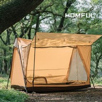 기타 HOMFUL 캠핑 텐트 3인 텔리텐트 비바돔 오크돔 스프링바텐트 장박 에이형, 없음