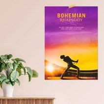 보헤미안 랩소디 100x73cm 액자/ 카페소품 벽걸이, 선택사항_캔버스 (옆면흰색)