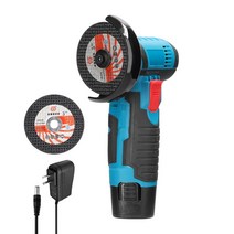 충전그라인더 충전 그라인더 디월트 호환 그라인더 무선그라인더 충전식 다기능 전기 앵글 그라인더 12V, 02 1 PCS Battery_01 미국