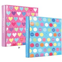 꿈 양장 앨범 흑지 30매 No. 336099EA, 핑크