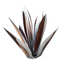 정원용품 데킬라 소박한 조각 DIY 금속 Agave 공장 정원 마당 예술 장식 조경 장식품 수제 가정, [10] L