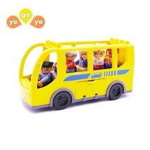 요고요 듀플로 호환 자동차 비행기 보트 피규어, 33. 대형 버스