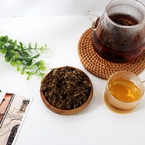 압력으로 볶은 발효 약쑥차 100g, 단품, 단품
