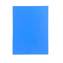 오렌지오피스 0.5mm A4 무사선 PP 제본표지/제본커버 200매(100p x 2팩) - 투명/칼라, 블루