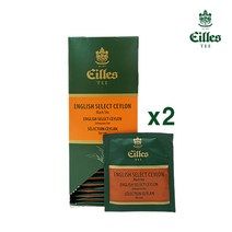 아일레스 티 잉글리쉬셀렉실론 25개입 2세트 홍차 티백 Eilles TEA