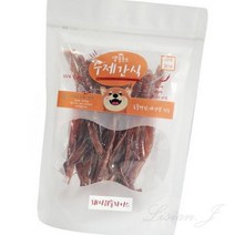 리시안제이 수제간식 돼지귀 슬라이스0G 스틱간식 돼지귀간식