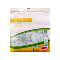 암웨이 소프트 버즈 주방 수세미 4개입 x 2봉 3층구조 수세미