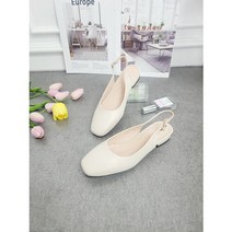 세레스 [세레스] 아레아나 스퀘어토 여성 슬링백 미들힐 (3cm)