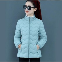 Momolatti 여성용 슬림 오리털 레귤러 핏 경량 자켓