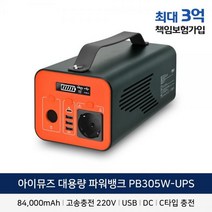 !junjjang!9650ea아이뮤즈 대용량 파워뱅크 낚시용 캠핑용배터리 차박필수품 220V AC 보조배터리 84000mAh, 상세페이지 참조, 상세페이지 참조