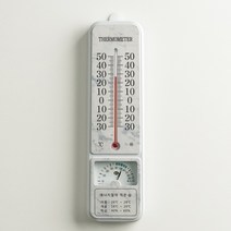 국산 32.5cm 벽걸이 습도계 신생아 온도계 온습도계, 굿데이 메이플