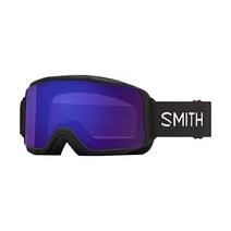 스미스 옵틱스 쇼케이스 OTG 로우 브리지 핏 여성 스키 고글, Black, Black