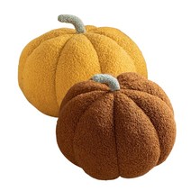 호박모양 쿠션 28cm 색상택1 인테리어 소파쿠션, 옐로우