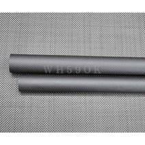 RC액슬 카본파이프 탄소 섬유 튜브 3k Carbon fiber tube 외경 29mm 내경 27mm 길이 500mm 탄소 섬유 막대/무광, 1pcs 29x27x500mm 무광