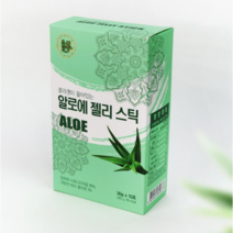 피쉬콜라겐 함유 알로에 젤리 15스틱 유기농 알로에 섬유질 엽록소