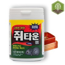 쥐약 쥐타운젬(덩어리) 100g 간편한설치, 1개, 1개