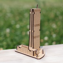 나무모형 63 빌딩 나무 조립 건축 건물 모형 DIY 만들기-2802EA, 본상품선택