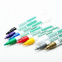 페인트마카 (자일렌프리) 1개입 / 친환경 둥근닙, 보라