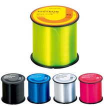 다이와 저스트론 DPLS 6호-500m 모노라인 나일론 낚시줄, 블루