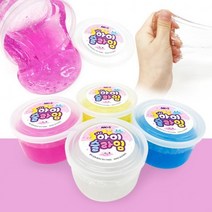 아모스 아이슬라임 300g 일반 액체괴물 클레이 미술놀이, 블루