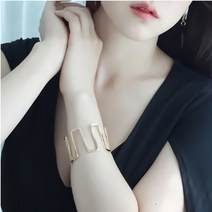 뱅글 팔찌 체인 로즈골드 골드 실버 지그재그