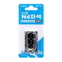 마그피아 네오디움 원형자석 15 x 3T 6개입, 1개, 1개