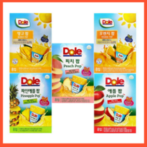 [신화랑월드랑]Dole돌 후룻팝, 팝 망고3팩, 62mlx8입