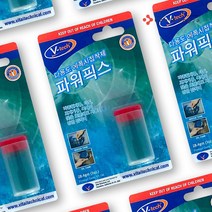 철공자 브이텍 파워픽스 다용도 강력 에폭시 접착제 초강력 만능 금속 본드 타일 퍼티 보수제, 소, 3개입